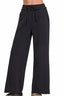 Zenana Fleece Exposed Seam Wide Leg Sweatpants