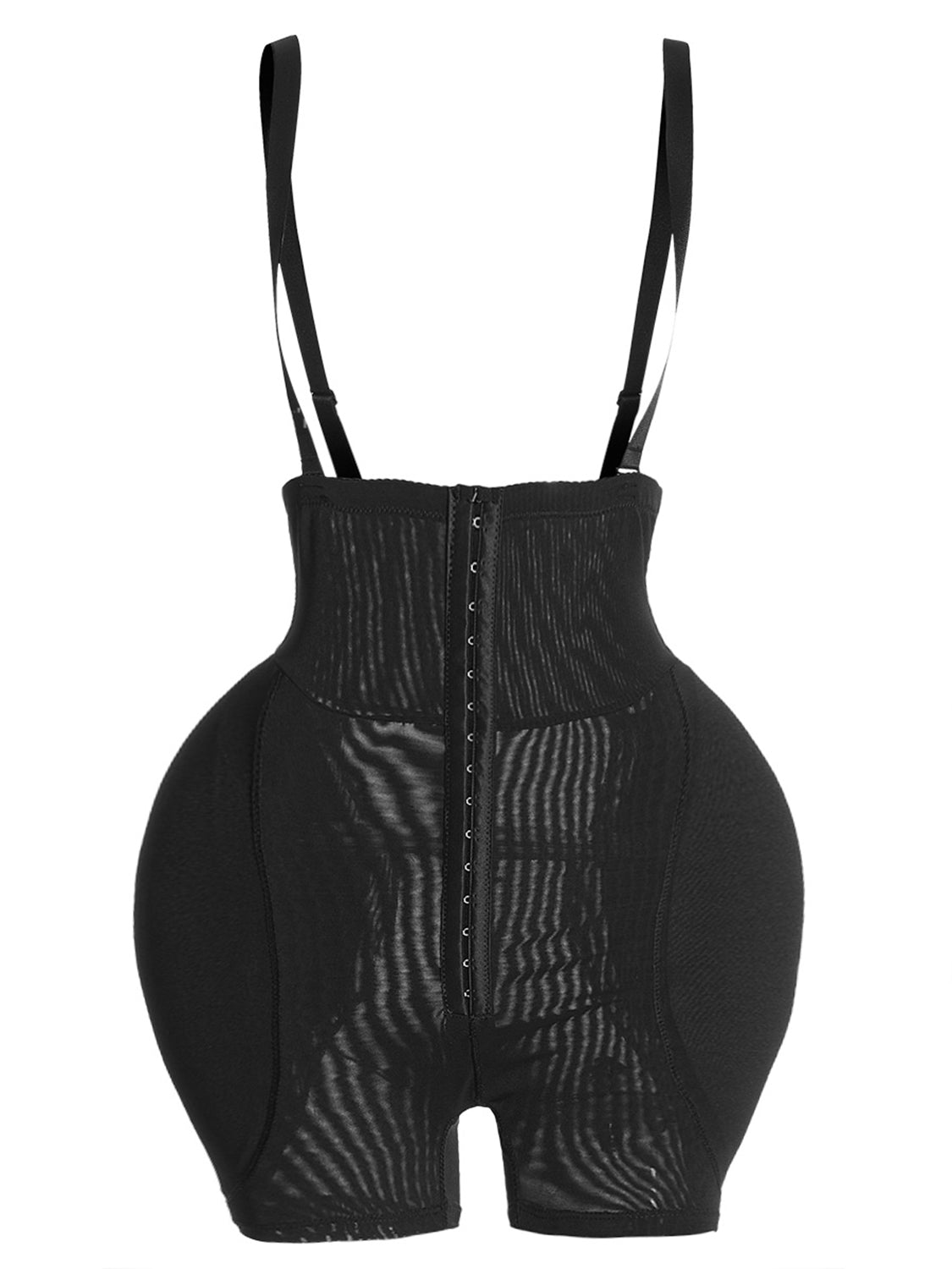 Full Size Hook-and-Eye Under-Bust Shaping Bodysuit - felvior