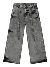 Men's Mid Rise Wide Leg Jeans