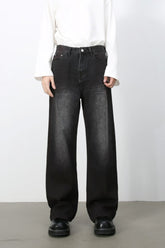 Men's Loose Fit Jeans with Pockets