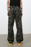 Men's Camouflage Jeans with Pockets