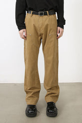 Men's Wide Straight Leg Jeans with Pockets