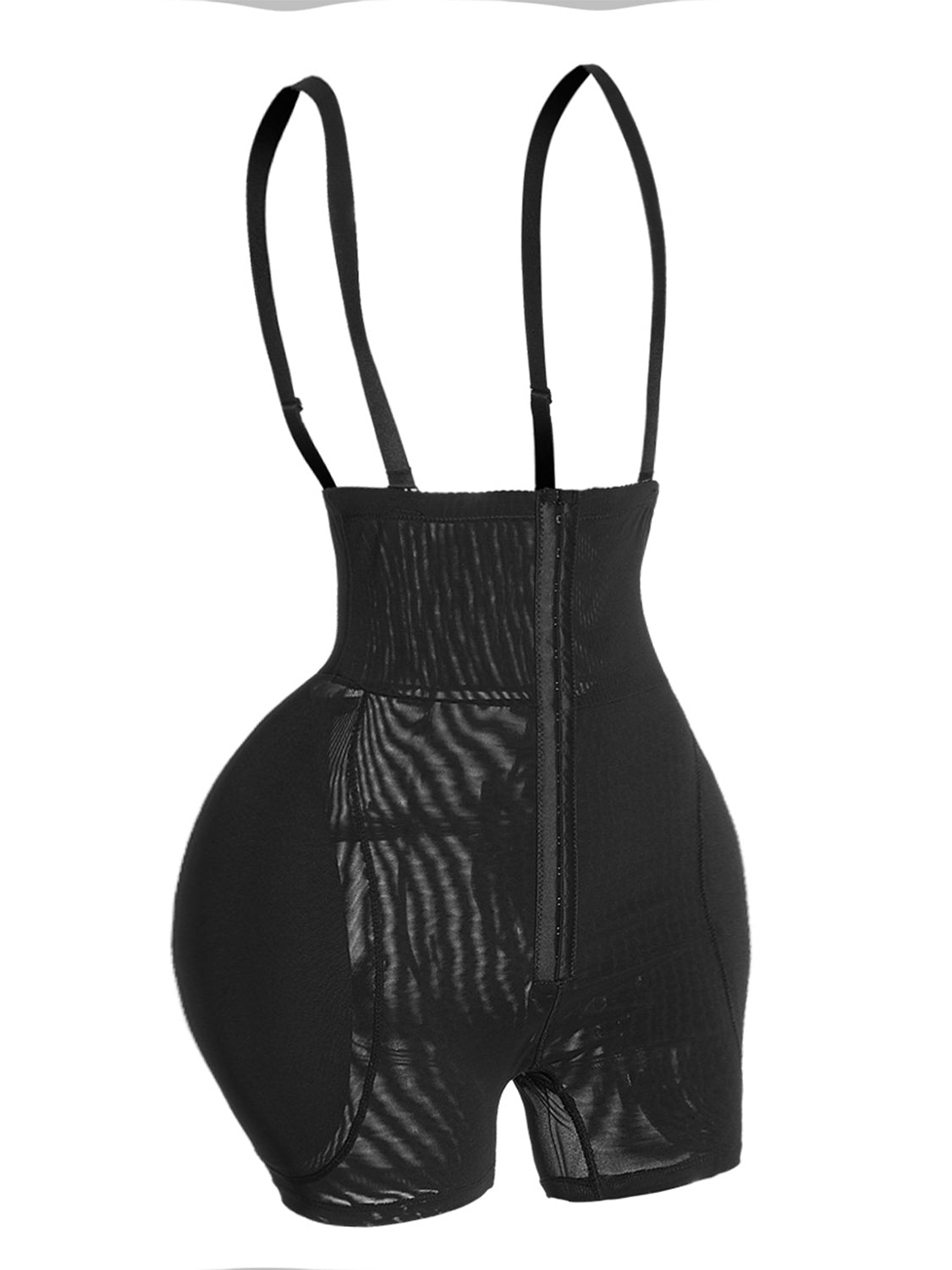 Full Size Hook-and-Eye Under-Bust Shaping Bodysuit - felvior