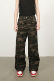 Men's Camouflage Jeans with Pockets
