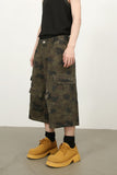 Men's Camouflage Wide Leg Cargo Jeans