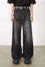 Men's Wide Leg Jeans with Pockets