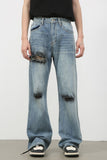 Men's Distressed Loose Fit Jeans