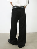 Men's Mid Rise Wide Leg Jeans
