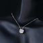 1 Carat Moissanite 925 Sterling Silver Necklace