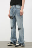 Men's Distressed Loose Fit Jeans