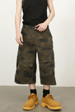 Men's Camouflage Wide Leg Cargo Jeans