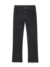 Men's Washed Bootcut Jeans