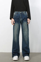 Men's Bootcut Jeans with Pockets
