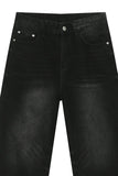 Men's Mid Rise Wide Leg Jeans