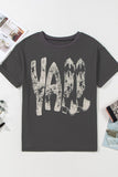 YALL Cowboy Boots Graphic Short Sleeve T-Shirt