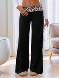 High Waist Leopard Pants