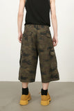 Men's Camouflage Wide Leg Cargo Jeans