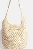 Fame Intricate Braided Hobo Shoulder Bag