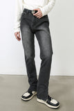 Men's Decor Zip Jeans with Pockets