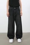 Men's Wide Leg Jeans with Pockets