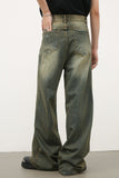 Men's Wide Leg Jeans with Pockets