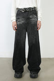 Men's Wide Leg Jeans with Pockets