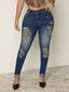 Distressed Skinny Jeans