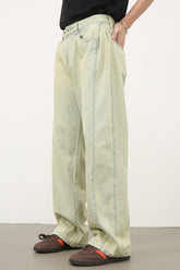 Men's Mid Rise Jeans with Pockets