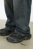 Men's Baggy Jeans with Cargo Pockets