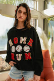 BiBi Baseballs Homerun Patches French Terry Sweatshirt