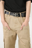 Men's Baggy Jeans with Cargo Pockets