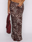 Leopard Maxi Skirt