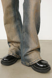 Men's Bootcut Jeans with Pockets