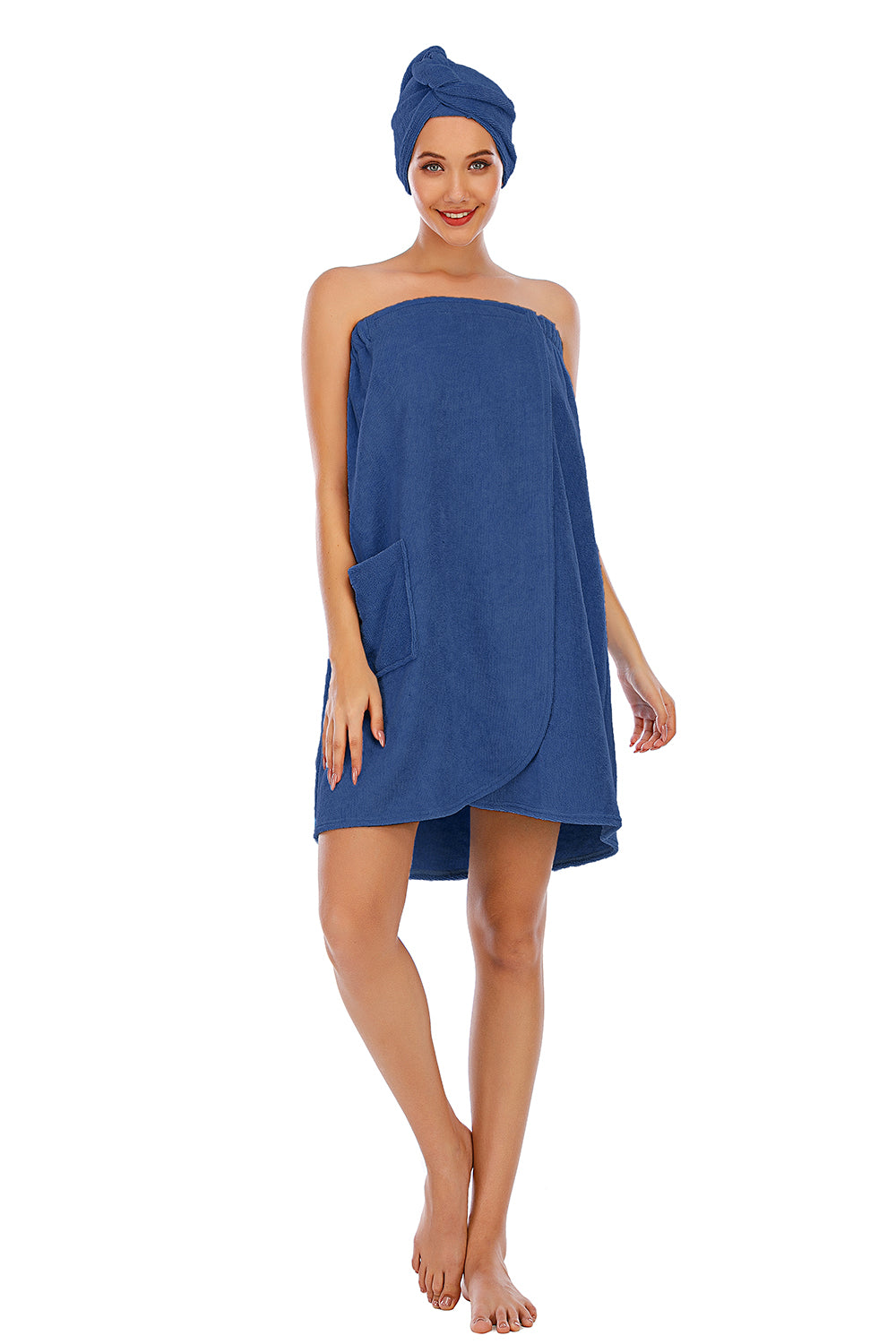 Strapless Robe with pocket - felvior