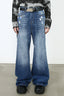 Men's Paint Wide Leg Jeans