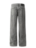 Men's Straight Leg Jeans with Pockets
