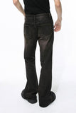 Men's Clean Fit Bootcut Jeans with Pockets
