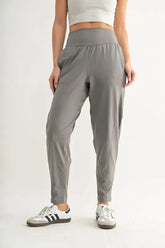 MONO B Flowbarrel High Waist Active Pants
