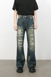 Men's Distressed Jeans