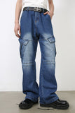 Men's Baggy Jeans with Pockets