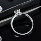 Moissanite 925 Sterling Silver Ring