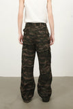 Men's Camouflage Jeans with Cargo Pockets