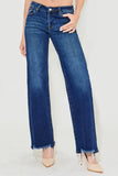 RISEN Full Size Low Rise Wide Leg Jeans Plus Size