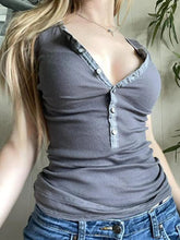 Button Front Short Sleeve T-Shirt