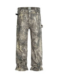 Men's Twig Camouflage Distressed Jeans
