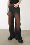 Men's Wasteland Style Wide Leg Jeans