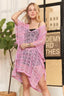 ADORA Crochet Cover Up Tunic Top