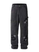 Men's Pocketed Star Jeans