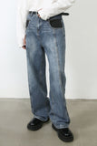 Men's Mid Rise Jeans with Pockets