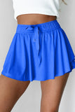 Drawstring Active Skorts
